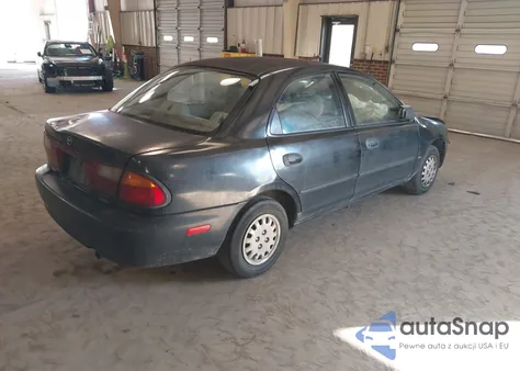 1998 Mazda Protege Dx/Lx from USA, damaged, VIN JM1BC1416W0235181